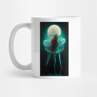 Jellyfish in bloom Mug